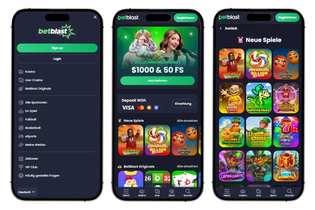 BetBlast Casino app